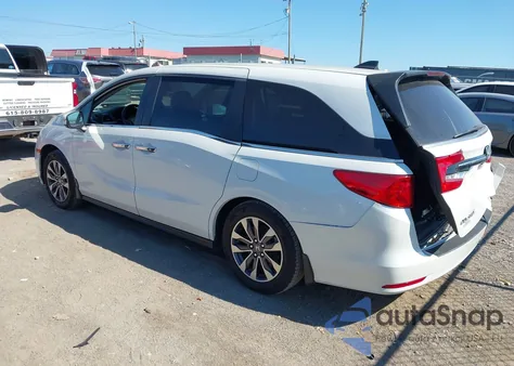 2022 Honda Odyssey Ex-L z USA, uszkodzony, nr VIN 5FNRL6H77NB021911